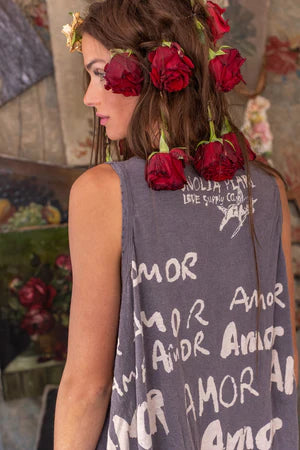 Magnolia Pearl Love Amor Paz Tank - Ozzy