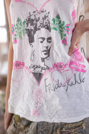 Magnolia Pearl Frida Corazón Luminoso Lana Tank - True