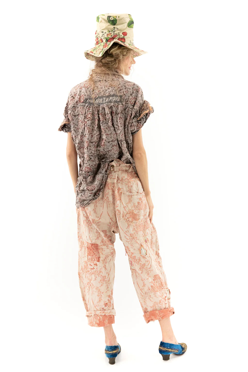 Magnolia Pearl Block Print Tora Shirt - Tresor