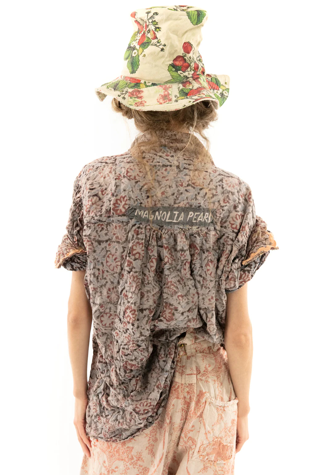Magnolia Pearl Block Print Tora Shirt - Tresor