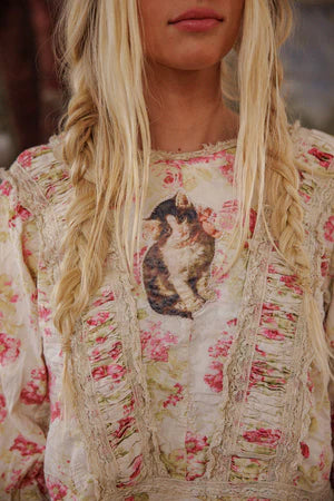 Magnolia Pearl Kitty Hyacinth Blouse - Petunia