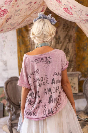 Magnolia Pearl Love Amor T - Purple Boba