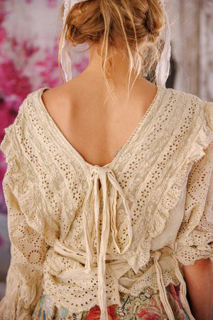 Magnolia Pearl Eyelet Rosario Blouse - Moonlight