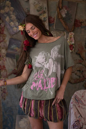 Magnolia Pearl Malibu Cherub Tee - Algae