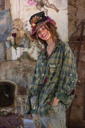 Magnolia Pearl Landes Workshirt - Uncle Joe's Plaid