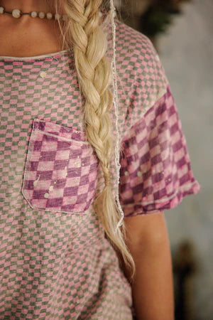 Magnolia Pearl Piecewise Pocket Tee - Hatter