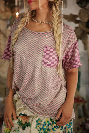 Magnolia Pearl Piecewise Pocket Tee - Hatter
