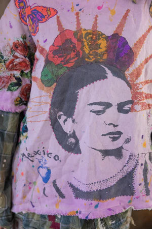 Magnolia Pearl Frida del Sol Vetiver Sweatshirt - Allium Dip Dye
