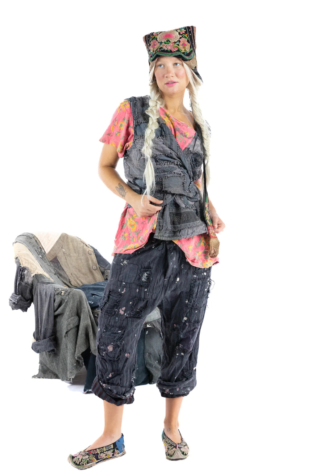 Magnolia Pearl YD Patchwork Nikha Vest - Ozzy