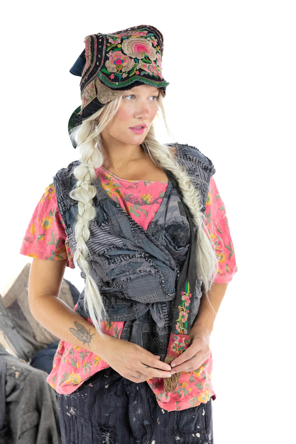 Magnolia Pearl YD Patchwork Nikha Vest - Ozzy