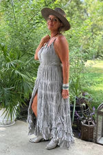 Jaded Gypsy Coming Your Way Dress - Charcoal