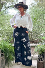 Jaded Gypsy The Pieces Fit Pants - Aztec