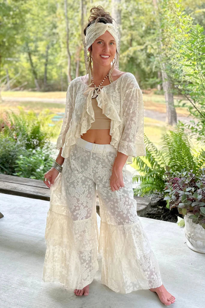 Jaded Gypsy All Your Love Lace Pant