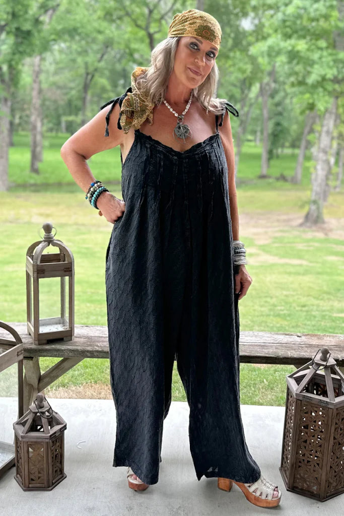 Jaded Gypsy Bittersweet Romper - Vintage Black