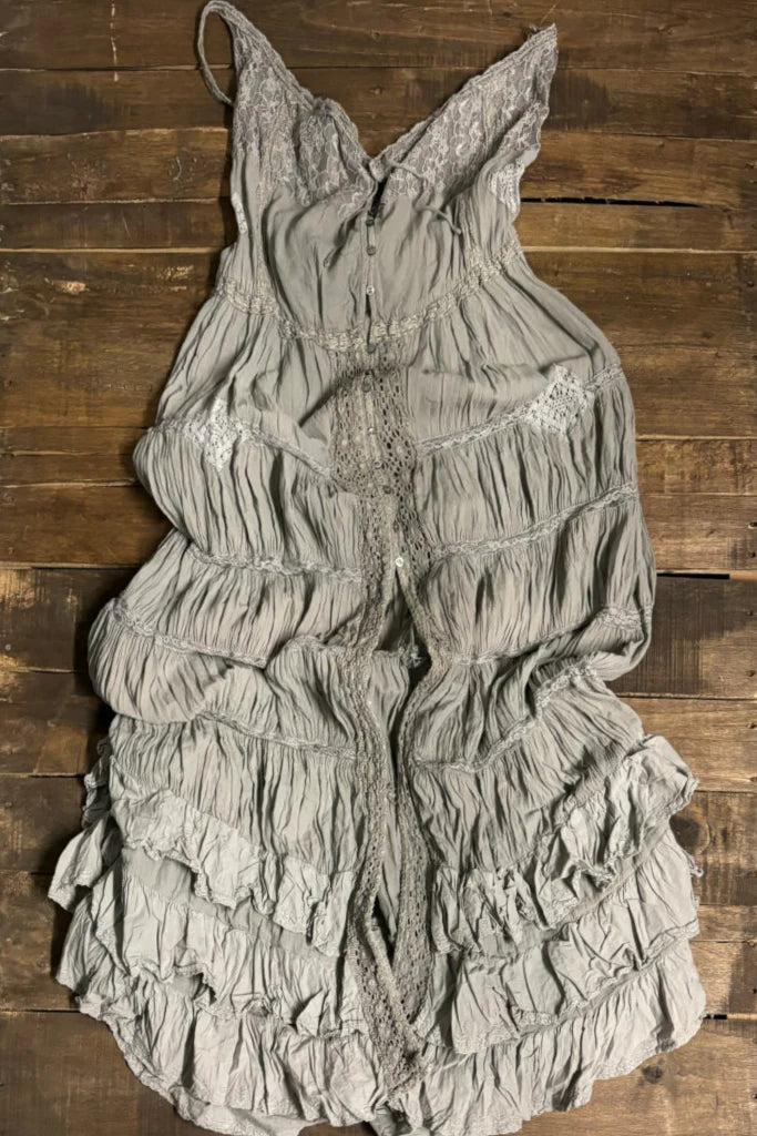 Jaded Gypsy Coming Your Way Dress - Charcoal