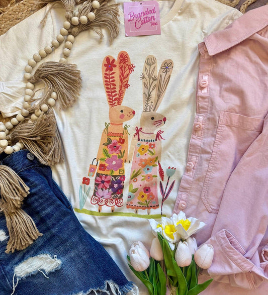 Whimsy Bunny Duo Tee