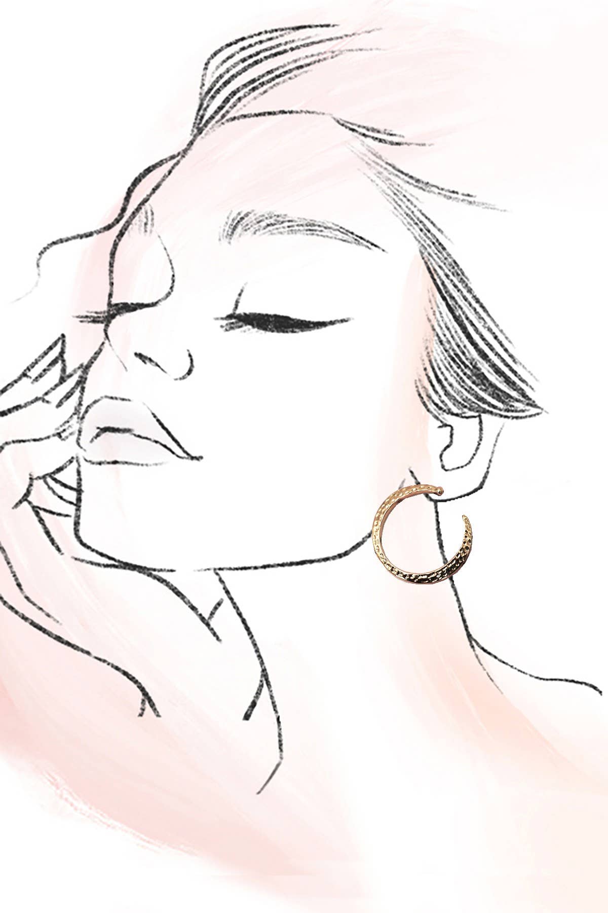 Bow Charm Floral Porcelain Bracelet