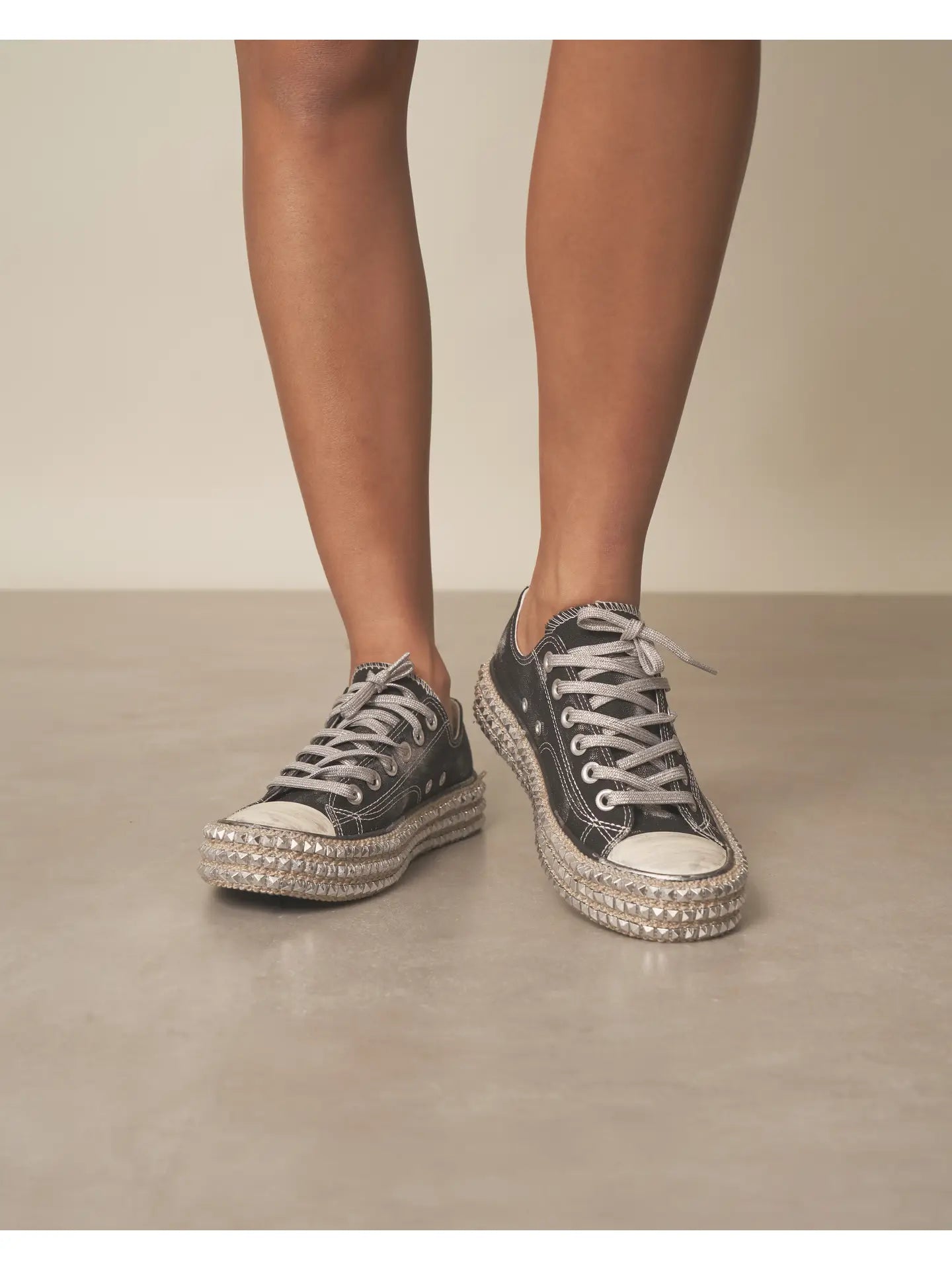 Billie Flat Sneaker - Black