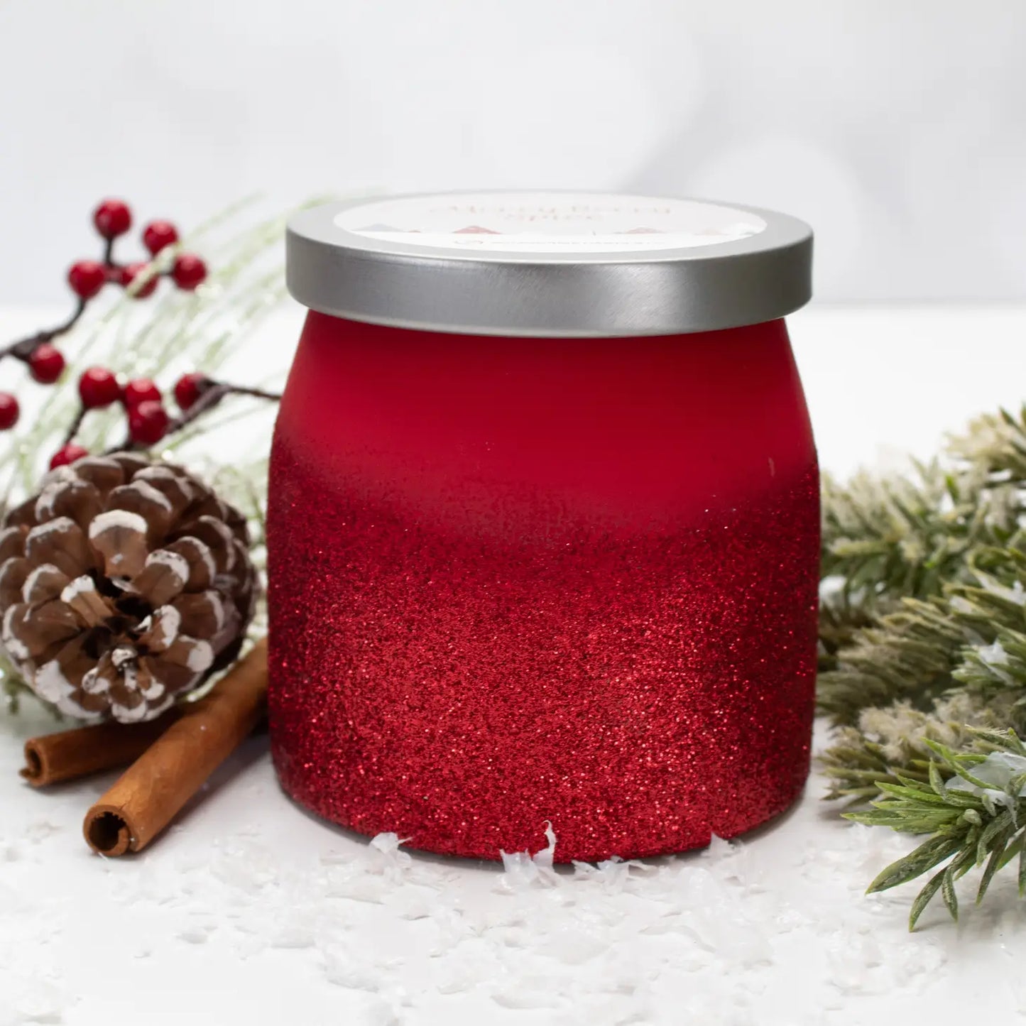 Milkhouse Candle Company 16oz Glitter Jar