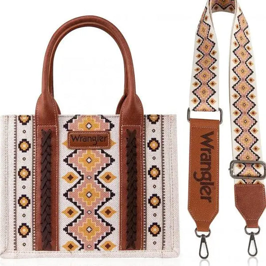 Montana West Wrangler Aztec Tote