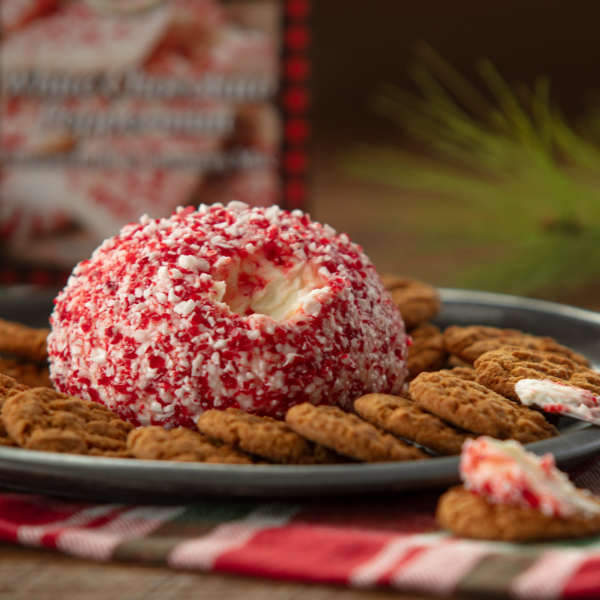 HOLIDAY Cheeseball & Dessert Mix - White Chocolate Peppermint
