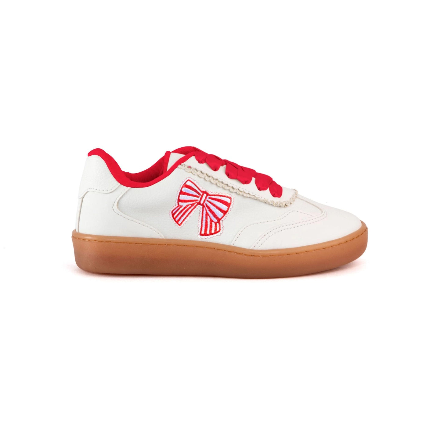 Jessie Bow Sneakers - Red
