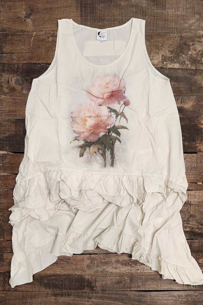 Jaded Gypsy Create Change Dress & Overlay - Parchment