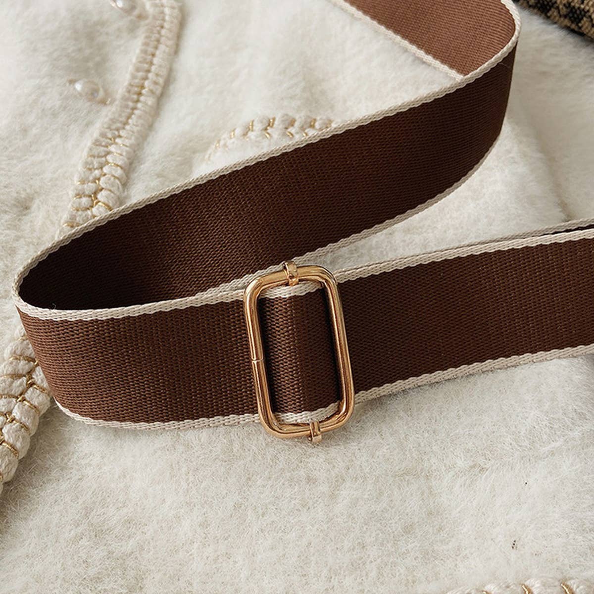 Leopard Print Chain Strap Fanny Belt Bag