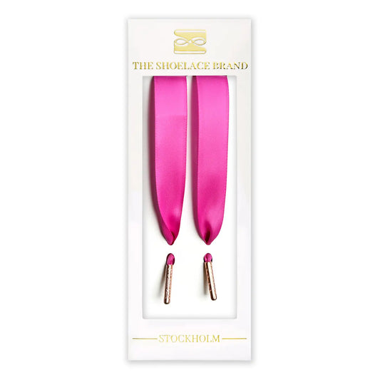 Pink Rose Silk - Shoelaces