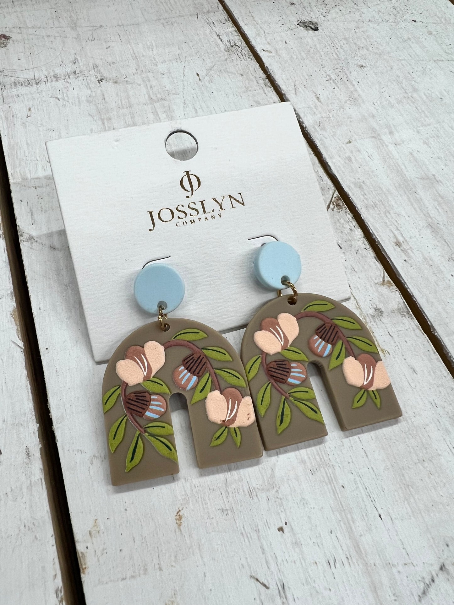 Vine Pattern Earrings