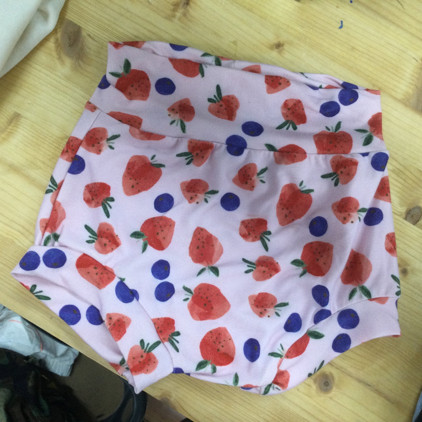 Fruit Patterned Toddler Shorts