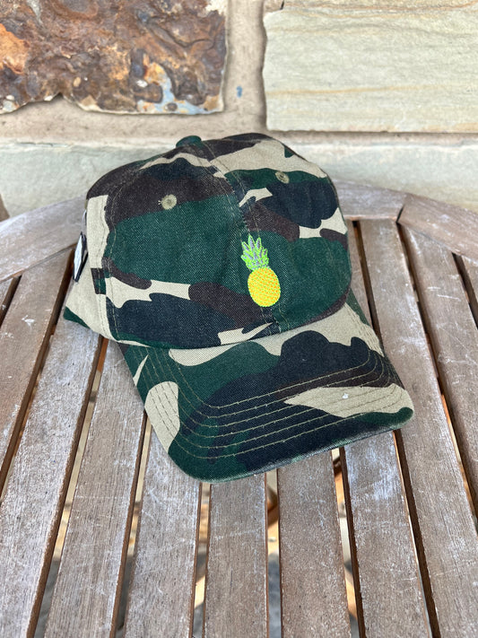 Camo Pineapple Ball Cap