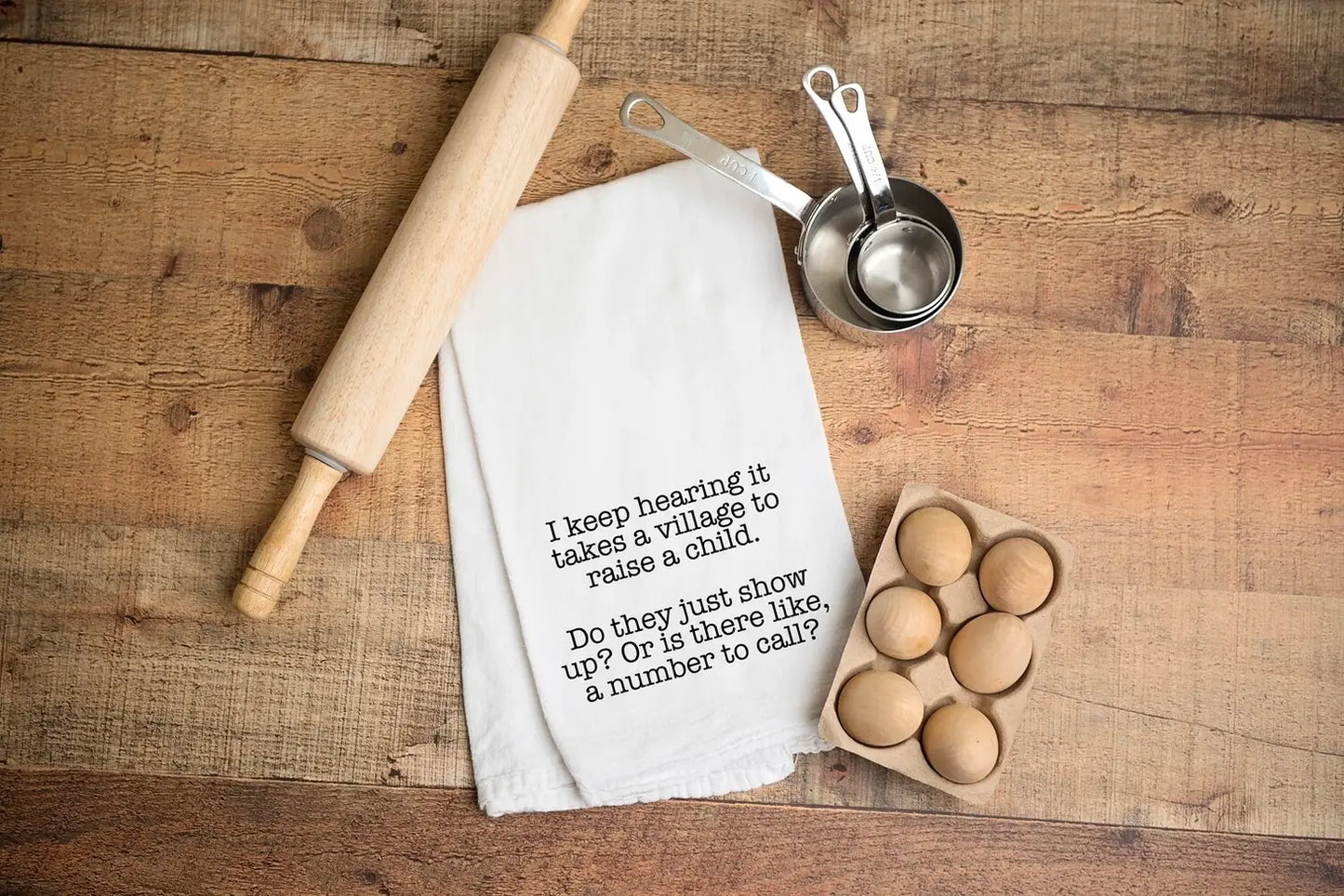 It Takes A Village Hand Towel