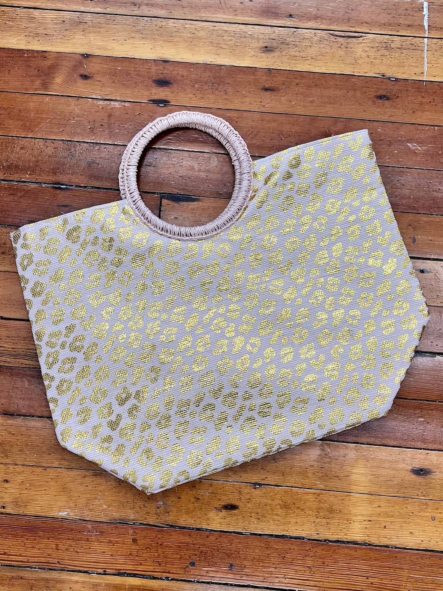 Ripley Tote - Blush Leopard