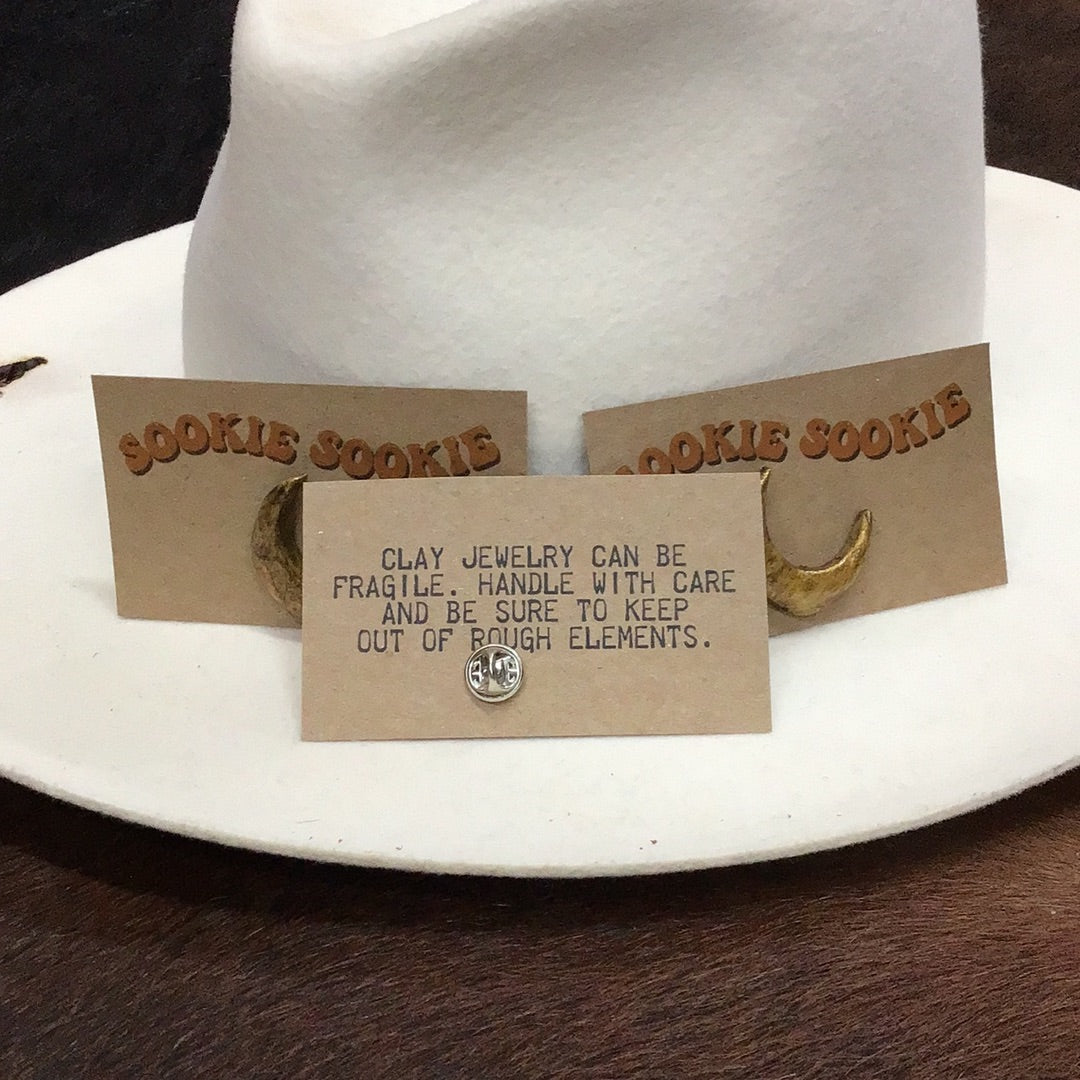 Moon Hat Pin