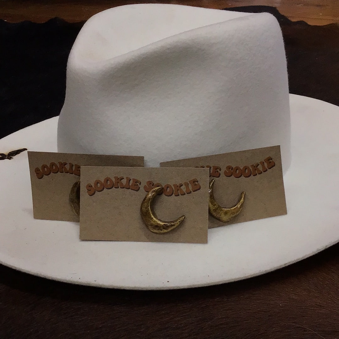 Moon Hat Pin