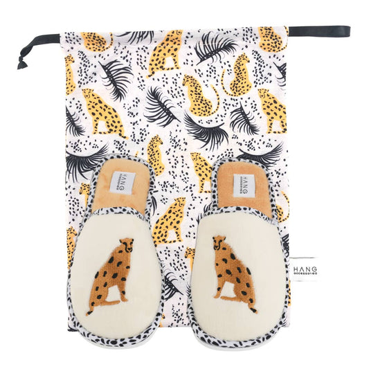 Cheetah Foldable Slipper