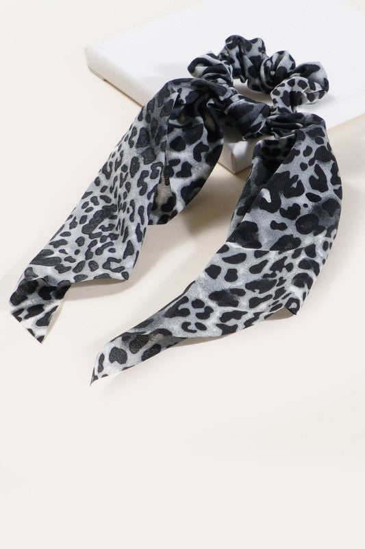Animal Print Hair Scrunchies