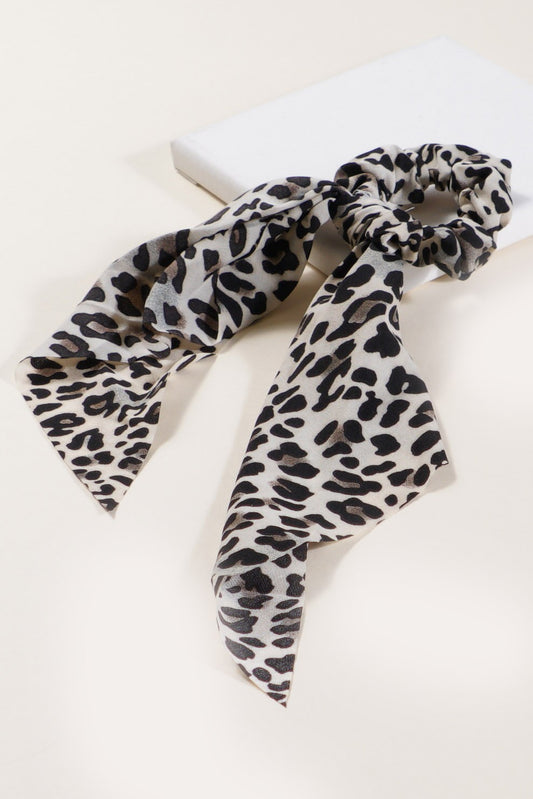 Animal Print Hair Scrunchies