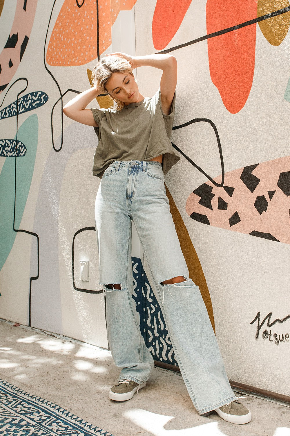 Flying Monkey 90s Vintage Flare Jeans