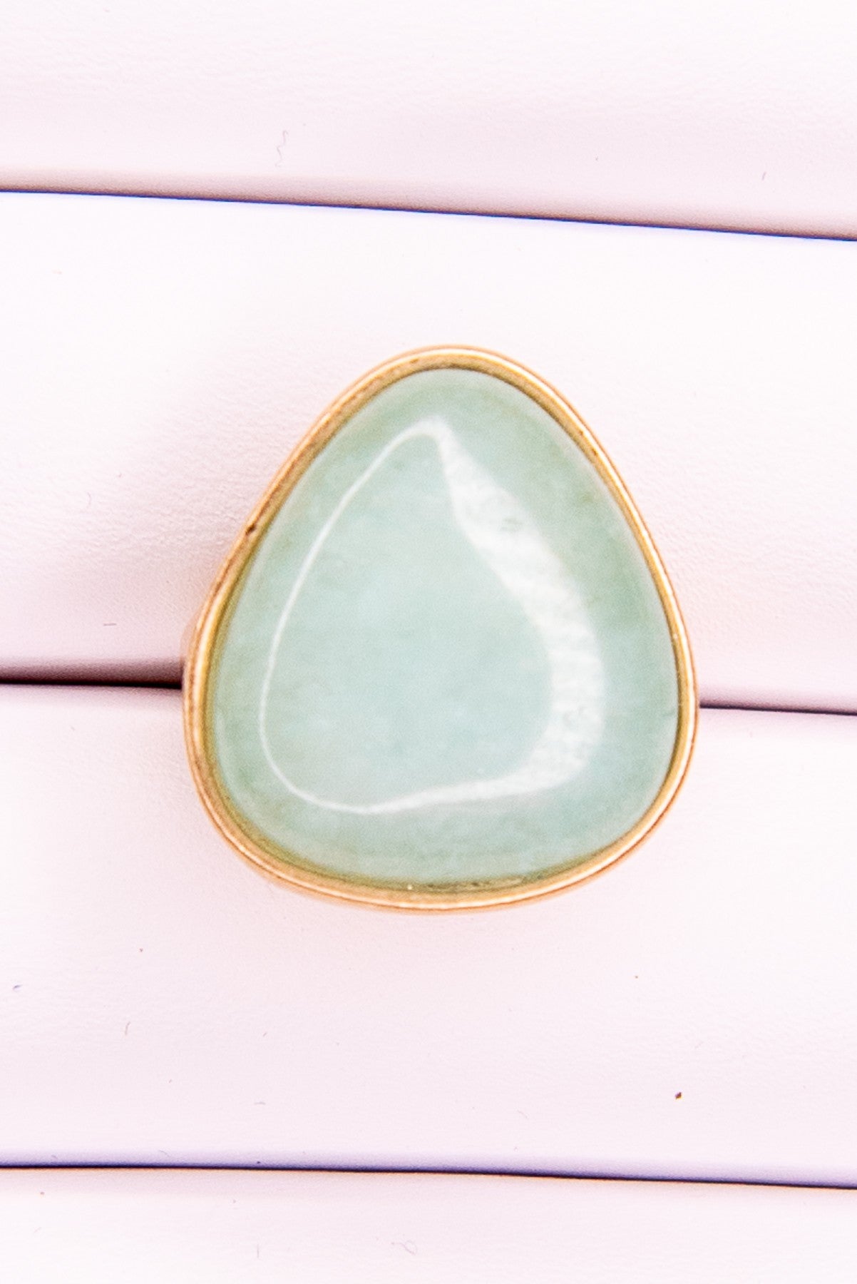 Libby Stone Ring - Amazonite