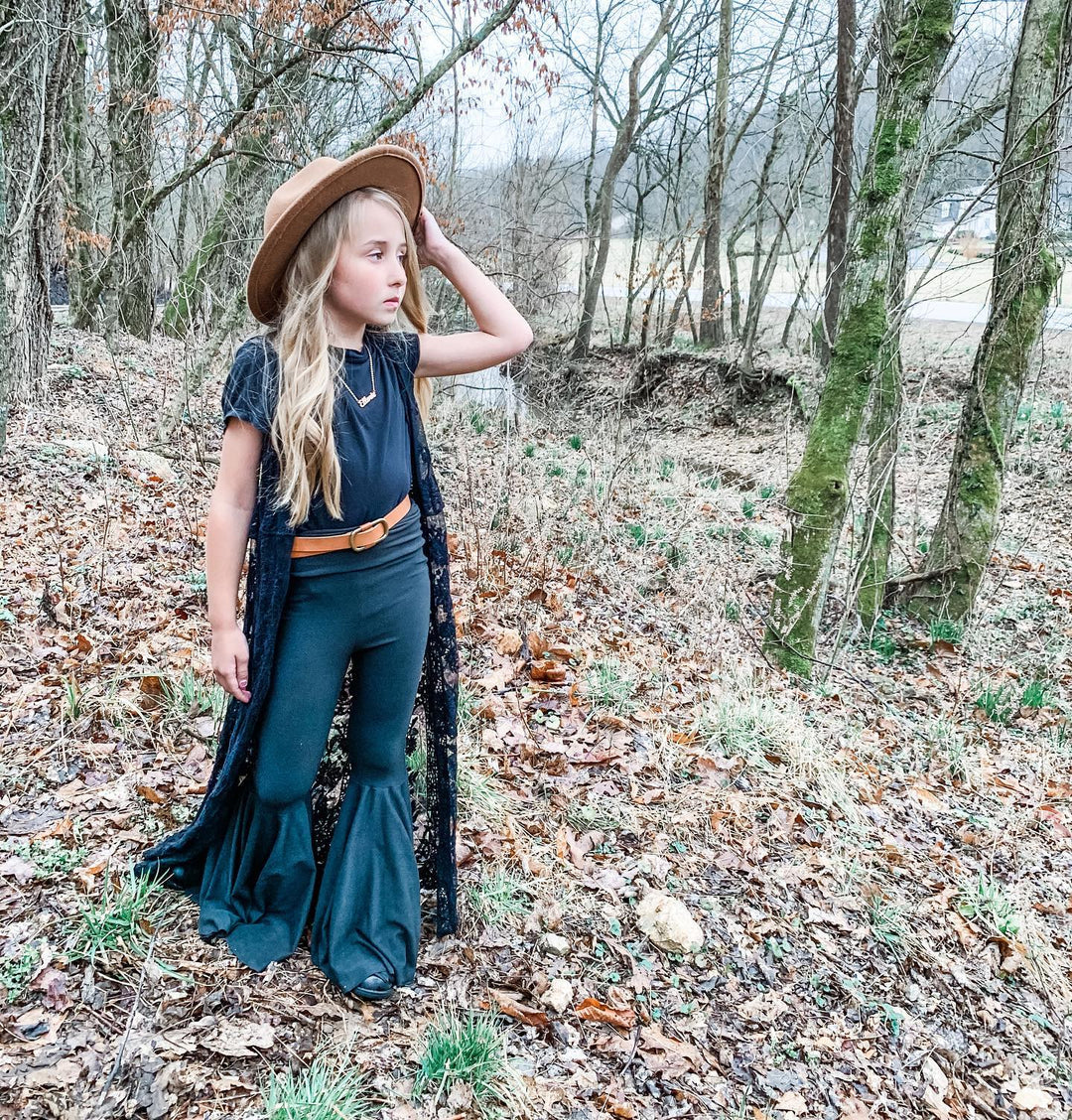 Little Lou Lou's Kids Black Bells