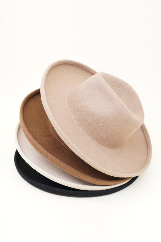 Olive & Pique Owen Pencil Brim Rancher - Assorted Neutrals