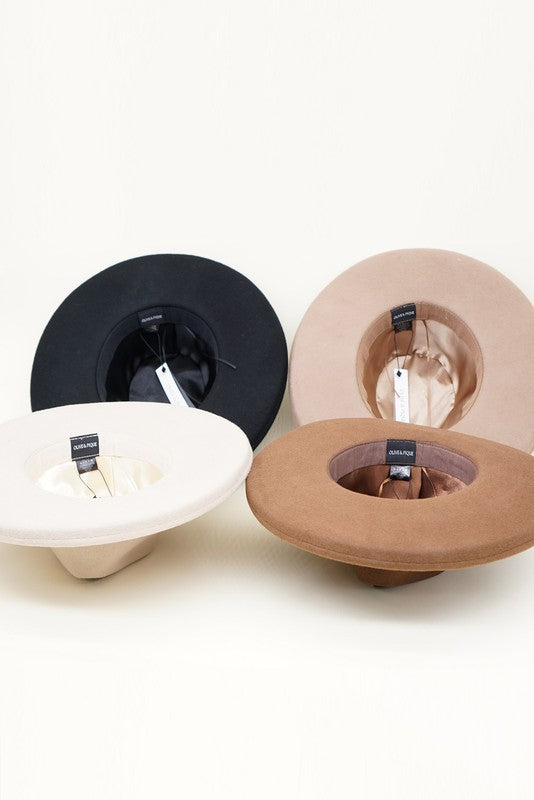 Olive & Pique Owen Pencil Brim Rancher - Assorted Neutrals