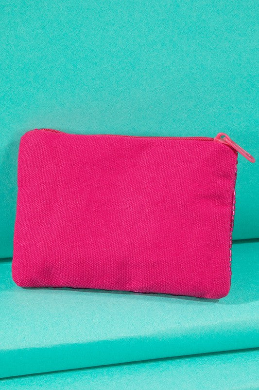 Mama Coin Bag - Fuchsia