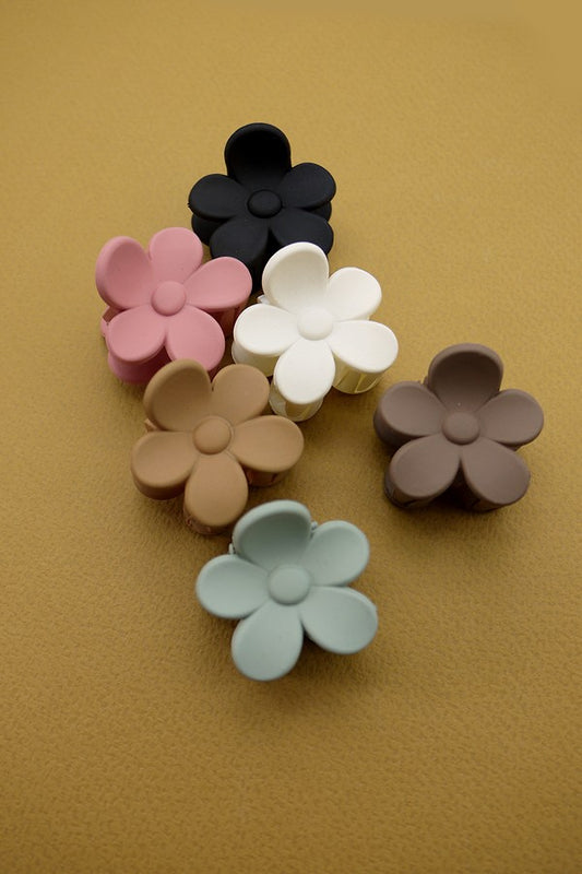 Mini Flower Hair Claw Clip