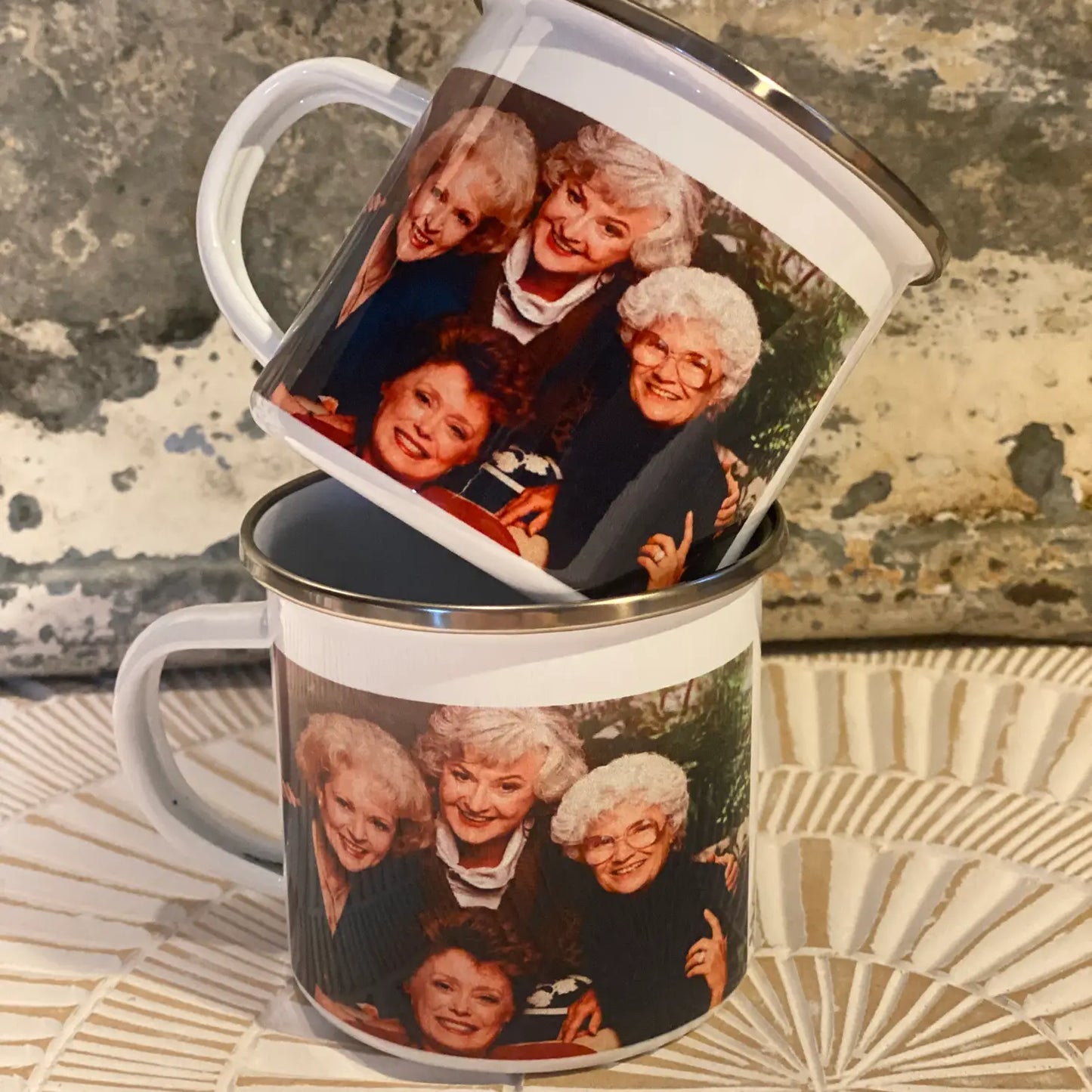 Golden Girls Metal Coffee Mug
