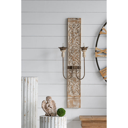 Two-Light Wall Sconce, Electric