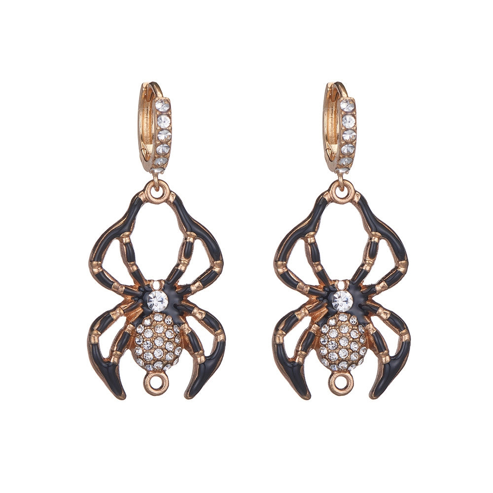 Halloween Spider Earrings