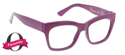Peepers Shine On Blue Light Reading Glasses - Pink